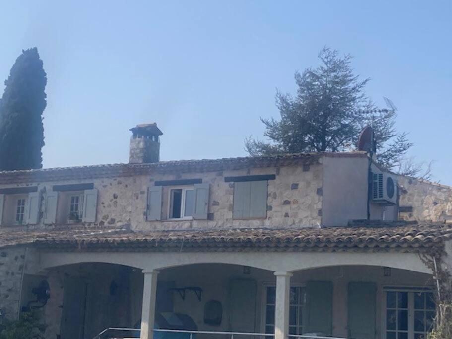 Agreable Chambre D'Hotes Avec Vue Sur Les Collines Leilighet La Colle-sur-Loup Eksteriør bilde